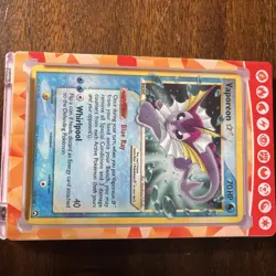 Vaporeon Star 102/108 Power Keepers Holo 2007 Pokemon Card - Image 2