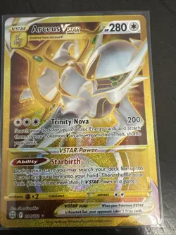 Pokemon TCG Arceus VSTAR 184/172 SWSH Brilliant Stars Secret Rare Card - Image 1