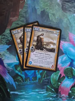 Hex Starsmore x 3 | Warlord Saga of the Storm CCG | Staple Cards - Image 1