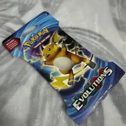 The Pokemon TCG: XY Evolutions Sleeved Blister Booster Pack Pikachu 10 Cards 820650801143 - Image 3