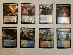 Lot of 8 MTG Fallout Surge Foil Cards NM Unplayed - Image 1