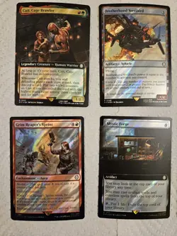 Lot of 10 MTG Fallout Surge Foil Cards NM Unplayed - Image 2