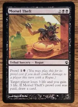 2008 MTG: 2x Morsel Theft x2 English - Morningtide (MOR) - See Pictures - Image 1