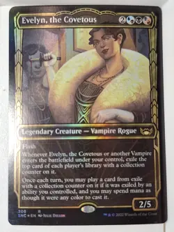 Evelyn, the Covetous - Foil Showcase - Magic the Gathering MTG Nice! - Image 1
