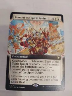 Boon of the Spirit Realm (Extended Art) Commander Masters Regular - Image 1