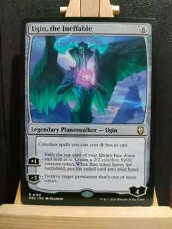 Ugin, the Ineffable - Modern Horizons 3 Commander - Rare - NM (See pics) MTG - Image 1