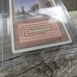 Magic The Gathering MTG Plateau Dual Land Revised 1994 BGS 6.5 EX Graded Rare - Image 3