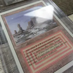 Magic The Gathering MTG Plateau Dual Land Revised 1994 BGS 6.5 EX Graded Rare - Image 5