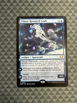 MTG Uthros, Research Craft #0007 Rare Commander: Edge of Eternities (EOC) - Image 1
