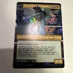 MTG SPM Eddie Brock // Venom, Lethal Protector 224 Foil - Image 3