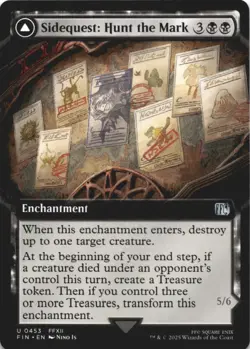 MTG Sidequest: Hunt the Mark (Extended Art) Normal NM FINAL FANTASY Magic 453 - Image 1