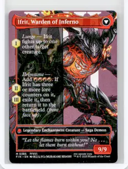Near Mint or Better Clive, Ifrit's Dominant (0385) (Borderless) #385 W/Tracking - Image 2