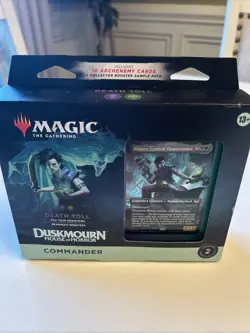 Magic the Gathering • Death toll Duskmourn House of Horror Commander - SEALED! - Image 1