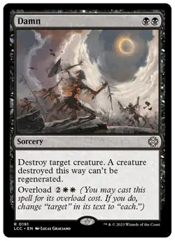 Mtg Magic damn ENGLISH damner commander ixalan - Image 1