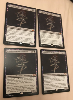 MTG DUSKMOURN OVERLORD OF THE BALEMURK M 0113 - Non-Foil PLAYSET NM - Image 1