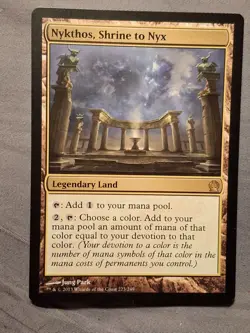Magic the Gathering - MTG - Nykthos, Shrine to Nyx - Theros #223 - Image 1