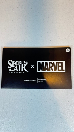 Secret Lair x Marvel's Black Panther Rainbow FOIL Edition MTG IN HAND SHIPS NOW - Image 3