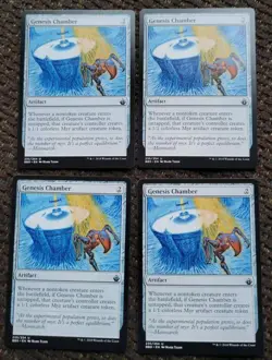 MTG 4X Genesis Chamber X4 Battlebond Magic - NM Playset BBD - Image 1