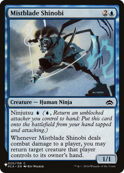 Mistblade Shinobi #20 | Near Mint | The List PLST | Magic MTG - Image 1