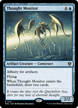 Thought Monitor #121 | Near Mint | Murders at Karlov Manor MKC Magic MTG - Image 1