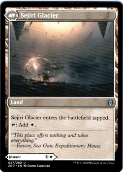 SEJIRI SHELTER // SEJIRI GLACIER 037 MAGIC: THE GATHERING ZENDIKAR RISING (ZNR) - Image 2