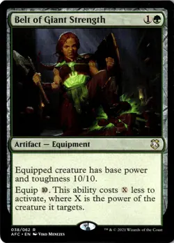 Belt of Giant Strength R Commander: Adventures in the Forgotten Realms 38 NM - Image 1