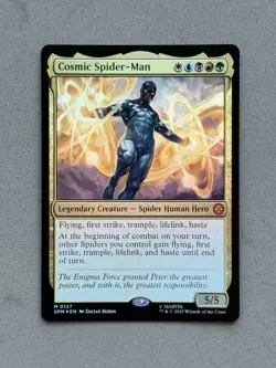 Cosmic Spider-Man #127 FOIL Mythic - MTG - Marvel's Spider-Man SPM - NM / M - Image 1