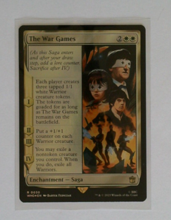 MtG The War Games Foil Doctor Who Magic Gathering R #0030 - Image 1