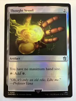MTG Thought Vessel Dr Who Foil - Image 1
