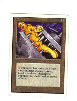 Black Vise Unlimited MP MTG Magic the Gathering d - Image 1