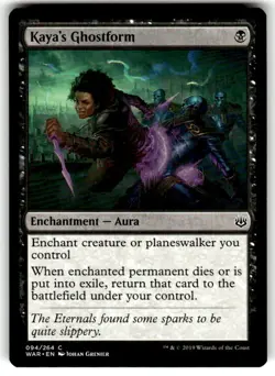 Kaya's Ghostform War of the Spark Regular MTG - Image 1