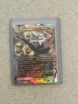 FOIL MTG Gwen Stacy / Ghost Spider M 0202 Magic Spider-Man BORDERLESS - Image 1