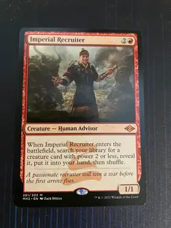MTG Magic Imperial Recruiter Modern Horizons 2 Mythic Rare NM - Image 1