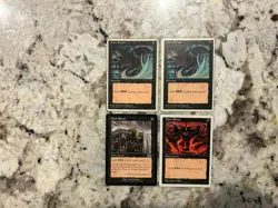 Mtg Dark Ritual x4 - Magic the Gathering Dark Ritual Playset Played-Hp - Image 1