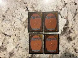 Mtg Dark Ritual x4 - Magic the Gathering Dark Ritual Playset Played-Hp - Image 2