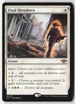 MTG - Final Showdown M Outlaws of Thunder Junction 11 LP-NM - Image 1