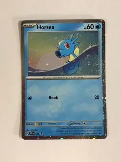 Pokemon TCG Promo SVP 137 Holographic Horsea Near Mint - Image 1