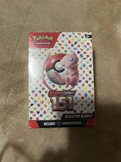 Pokemon TCG Scarlet and Violet 151 Booster Bundle New and Sealed, 6 Packs - Image 1