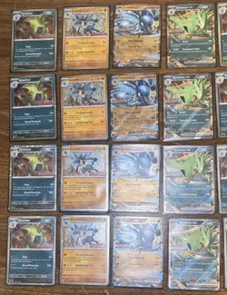 POKEMON 8 Full Sets Of LUCARIO & TYRANITAR Premium Collection Promos (32 Cards) - Image 3