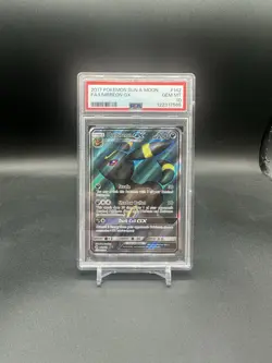 2017 Pokemon Sun And Moon Umbreon GX 142/149 PSA 10 - Image 1