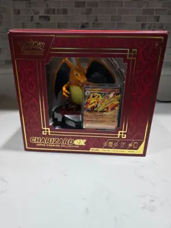 Pokemon Charizard EX Super Premium Collection - Sealed Box - 10 Booster Packs! - Image 1