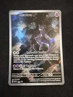 Pokemon TCG Mewtwo 052 Black Star Promo Sv: Scarlet & Violet Holo Rare - NM - Image 1