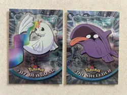 2000 Topps x11 Pokemon Card Lot Water Type Holo Shellder Holo Dewgong NM/LP - Image 3