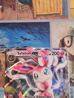 2017 Pokemon Sun & Moon Guardians Rising: Sylveon GX 92/145 LP - Image 2