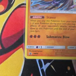Lucario SM54 Sun & Moon Black Star Promo Holo Pokemon TCG - Image 5