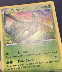 Pokemon TCG - VIRIZION - Ancient Origins 12/98 Holo Rare - LP - Image 3