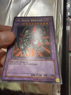 Yu-Gi-Oh! TCG B. Skull Dragon Metal Raiders MRD-018 1st Edition Ultra Rare - Image 3