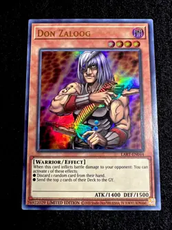 🔥YUGIOH • DON ZALOOG • ULTRA RARE • LART-EN044 • LIMITED EDITION • NM🔥 - Image 2
