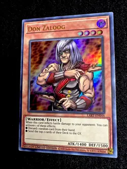 🔥YUGIOH • DON ZALOOG • ULTRA RARE • LART-EN044 • LIMITED EDITION • NM🔥 - Image 3