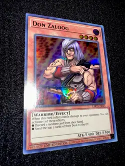 🔥YUGIOH • DON ZALOOG • ULTRA RARE • LART-EN044 • LIMITED EDITION • NM🔥 - Image 4